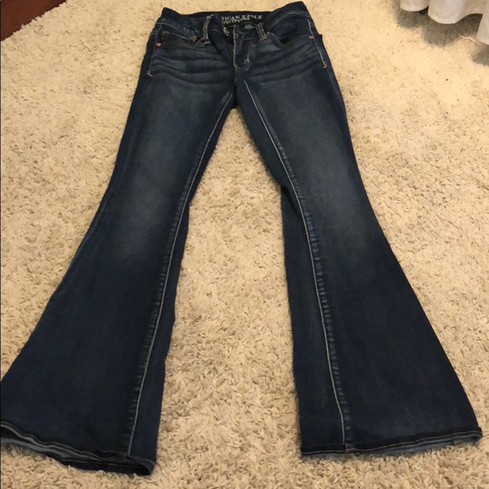 American eagle bell bottom jeans!!!
